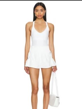 FP Movement X Revolve Get Your Flirt On Shortsie In White Size Med NWOT